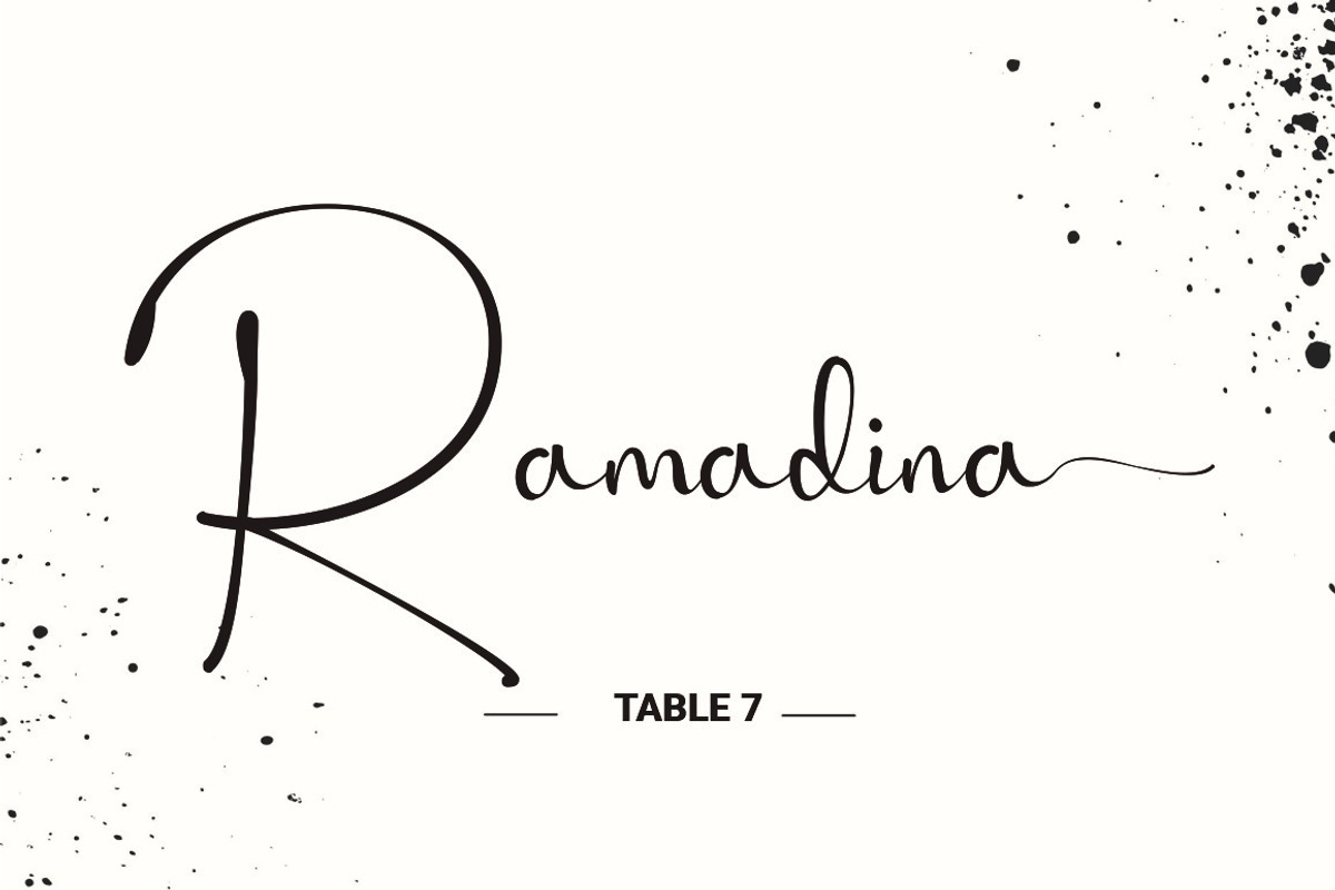 Rigalia Script, a Script Font by JNJ Studio (Photo 6 of 10)