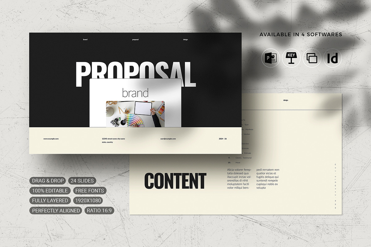 Best Branding Presentation Bundle preview 4
