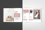 Media Kit Template InDesign & Canva, a Brochure Template by Template Shop (Thumbnail 8 of 10)