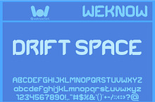 Drift Space font