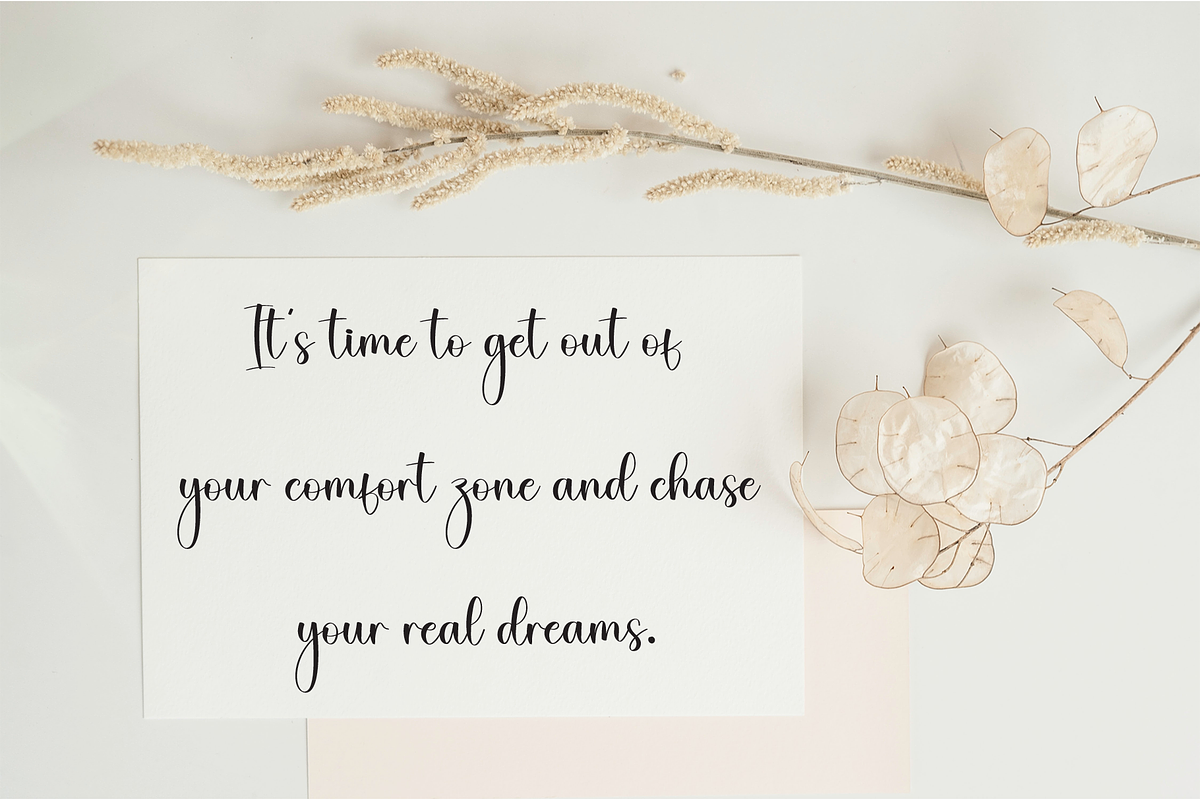 Beautyful | Script Font, a Handwritten Font by Scratchones (Photo 5 of 9)