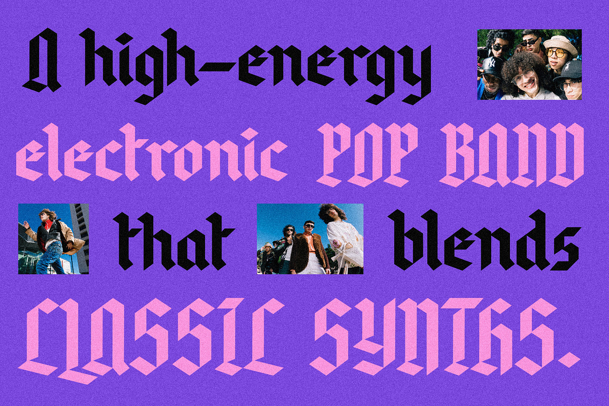 Sakrale - Modern Blackletter, a Blackletter Font by Invasi Studio (Photo 7 of 8)