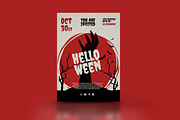 Poster Halloween Design Template, a Poster Template by MaikoHatta (Thumbnail 11 of 11)