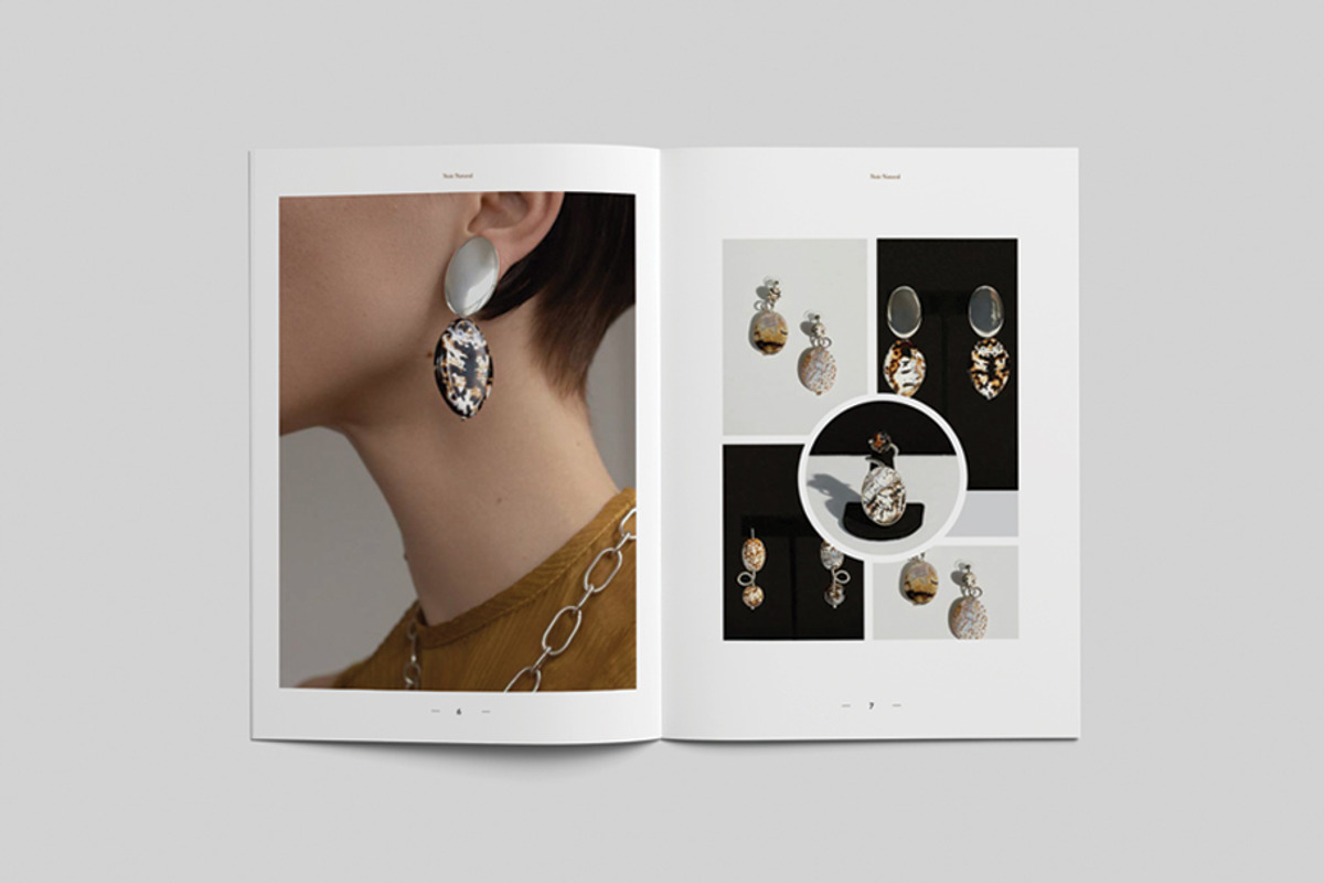 Noir Natural Moodboard Magazine, a Magazine Template by OpulentStu (Photo 4 of 9)