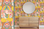 Indian vector patterns, a Pattern Graphic by Carpet Tapete Pretzel (Thumbnail 18 of 25)