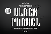 Black Purhel - Medieval Font