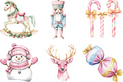 Hand Drawn Cozy Christmas Sublimatio, an Illustration by CraftArtStudio (Thumbnail 3 of 6)