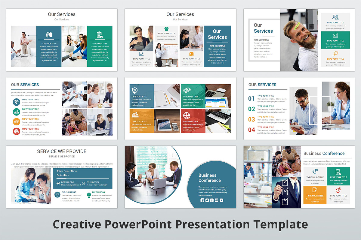 Creative PowerPoint Template, a Presentation Template by GraphicStan (Photo 9 of 23)