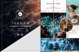 Ivanka Instagram Posts Layouts
