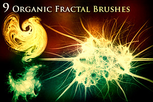 9 Organic Fractal Brushes