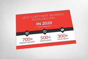 Best Corporate Business Postcard