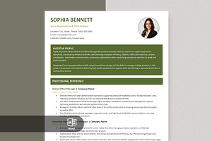 Professional Resume Template, a Resume Template by Anjum Ilyas