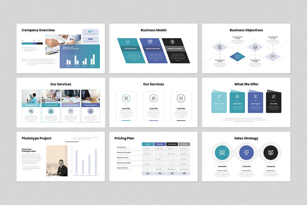 Company Profile Presentation, a Presentation Template by GenerousArt (Photo 3 of 8)
