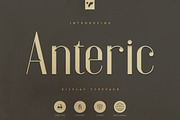 Anteric - Typeface | 3 weights, a Serif Font by VP Fonts (Thumbnail 1 of 10)