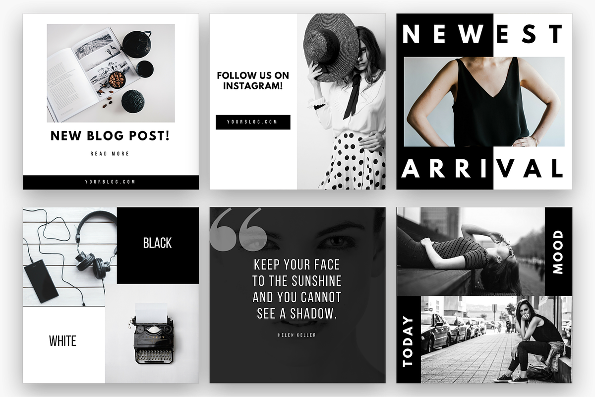 Brooklyn Instagram Pack, a Social Media Template by Sales Shop (Photo 3 of 3)