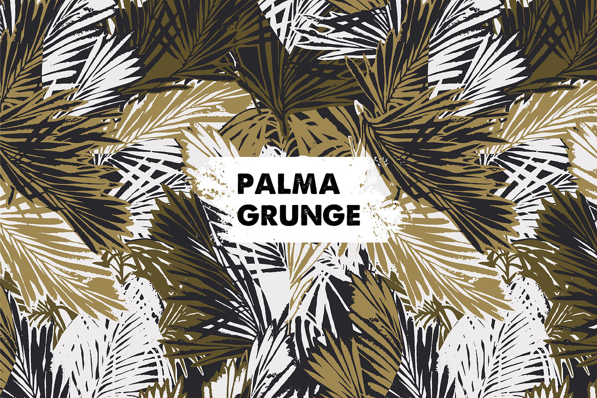 Palm Abstract Print Patterns, a Pattern Graphic by ASTUDIO (Photo 8 of 9)