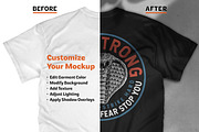 T-Shirt Mockup Bundle, a Shirt Mockup by cd-design.co (Thumbnail 3 of 7)