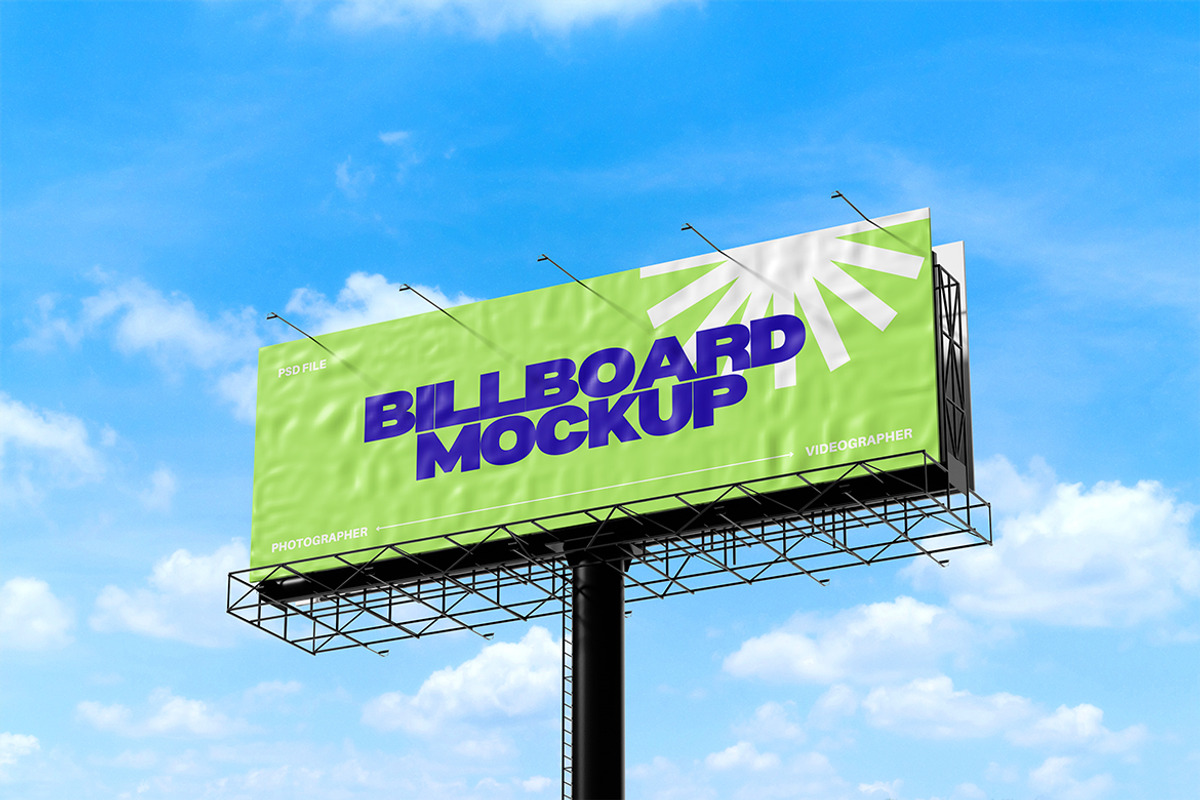 Billboard Mockup, an Advertising Mockup by xavier_studio (Photo 5 of 5)