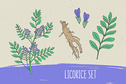 Licorice set and seamless pattern, a Decorative Illustration by Good Studio (Thumbnail 1 of 5)