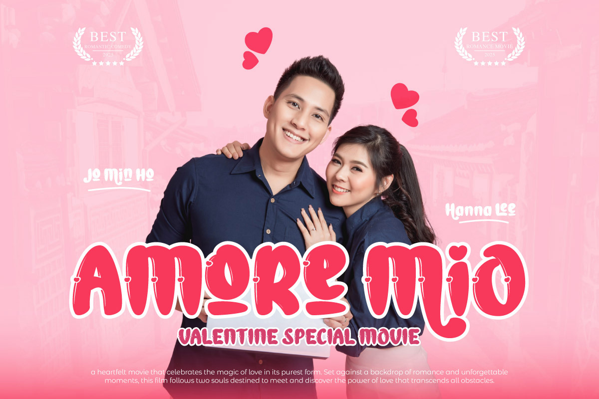 Waleyoi - Whimsical Valentine Font, a Sans Serif Font by twinstd (Photo 2 of 8)