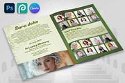 Bifold Funeral Program Brochure, a Brochure Template by Psd Templates (Thumbnail 2 of 3)
