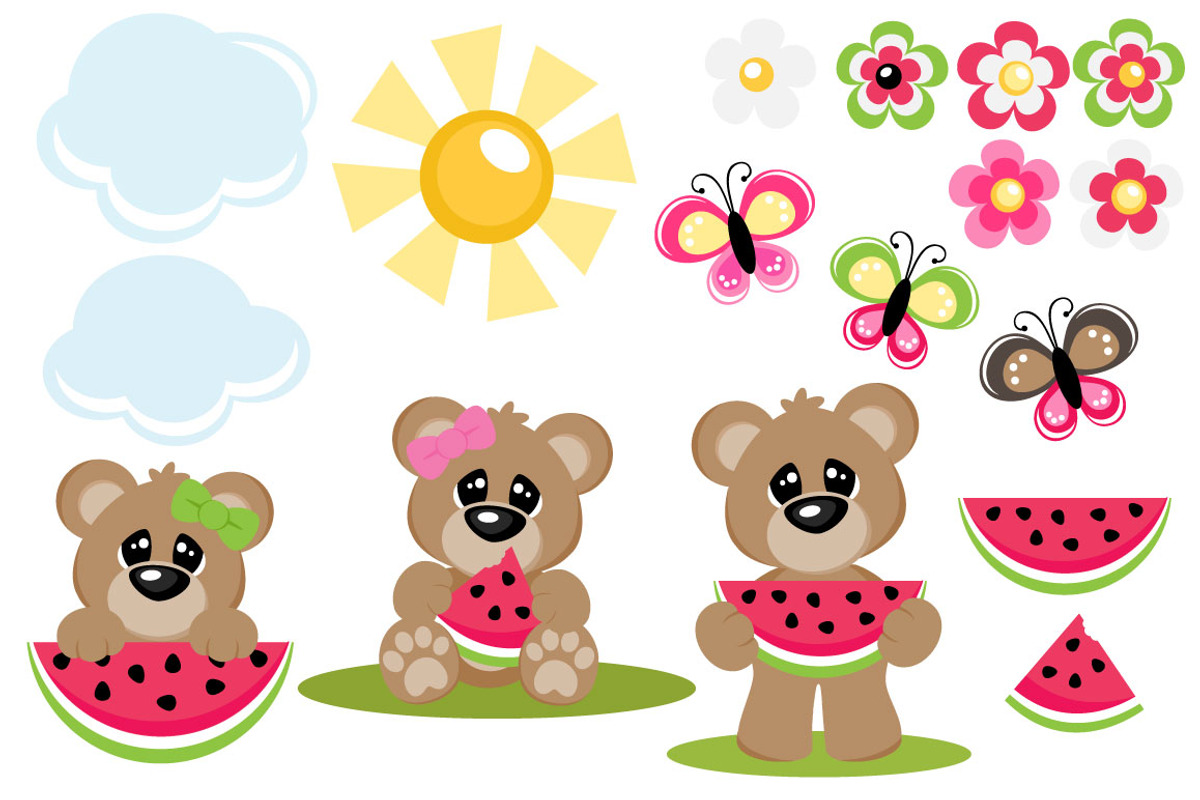 Summer Vectors and Clipart, an Illustration by PPbN Designs (Photo 2 of 2)
