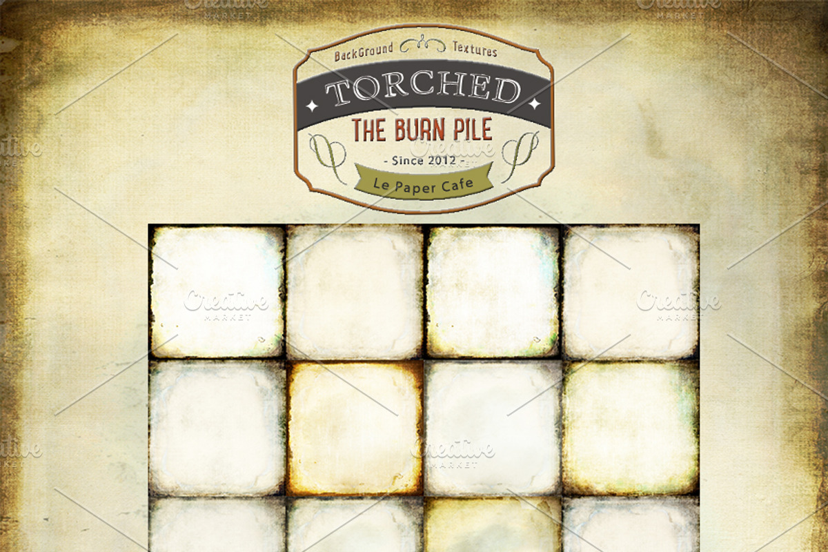 Grungy Torched Background Textures