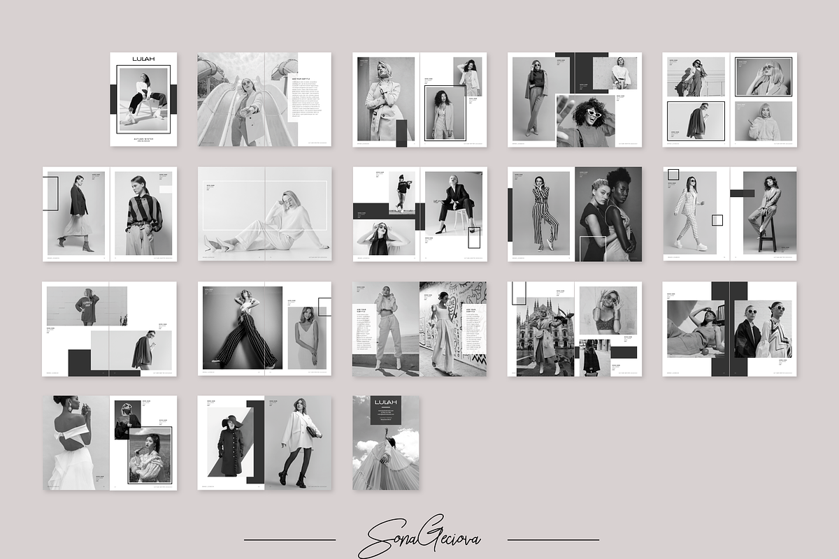 LULAH Fashion Lookbook, a Magazine Template by SonaGeciova (Photo 19 of 19)
