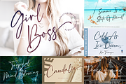 Romantic & Beauty Signature Bundle, a Script Font by 50Fox (Thumbnail 2 of 25)
