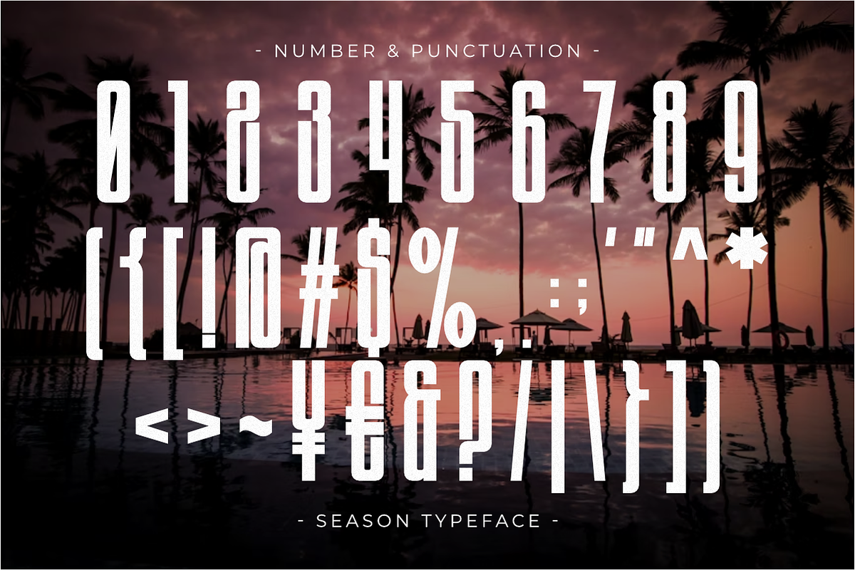Season - Condensed Sans Serif, a Sans Serif Font by Pian45 Studio (Photo 6 of 8)