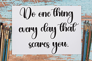 Studying | Script Font, a Handwritten Font by Scratchones (Thumbnail 5 of 9)