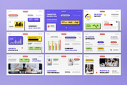 White Financial Analyst Google Slide, a Presentation Template by graphicook (Thumbnail 2 of 4)