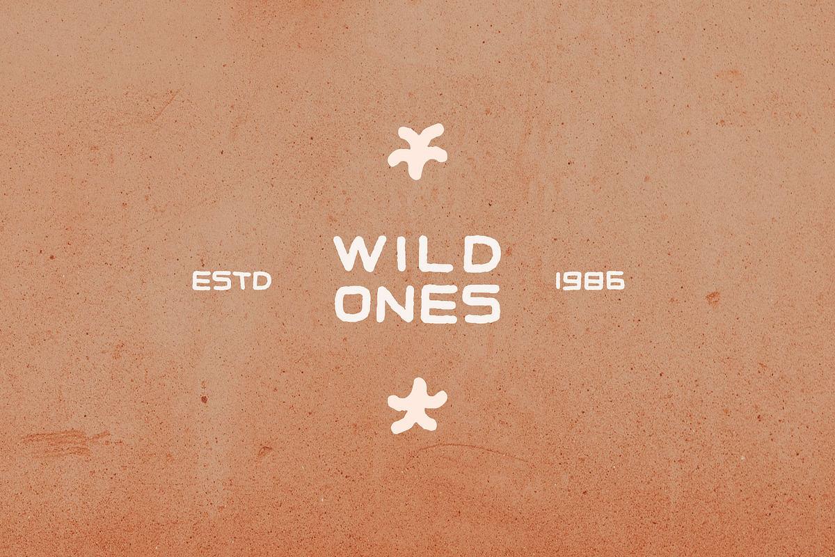 Wildhorse Canyon | Rugged Font, a Sans Serif Font by Midnight Grim (Photo 5 of 6)