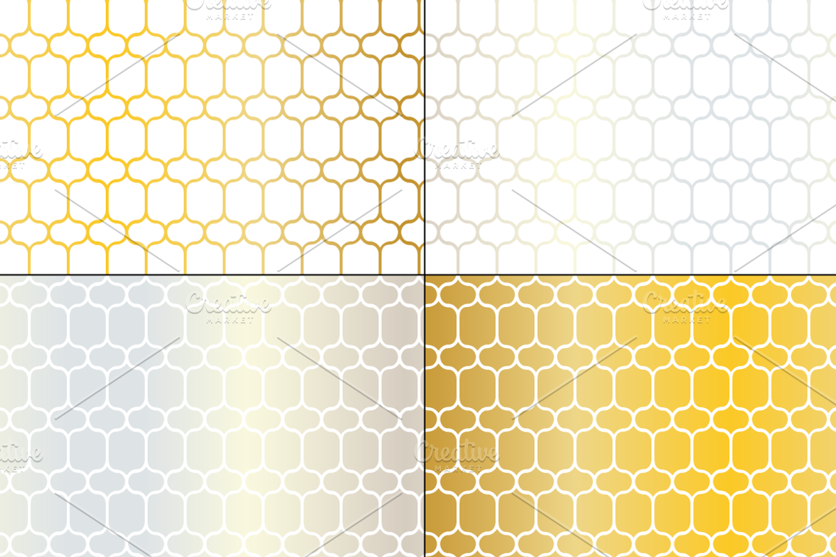 Seamless Middle Eastern Patterns preview 3