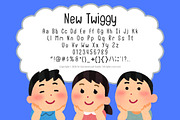 New Twiggy — Handwritten Font, a Handwritten Font by Claymoon Lab (Thumbnail 11 of 14)