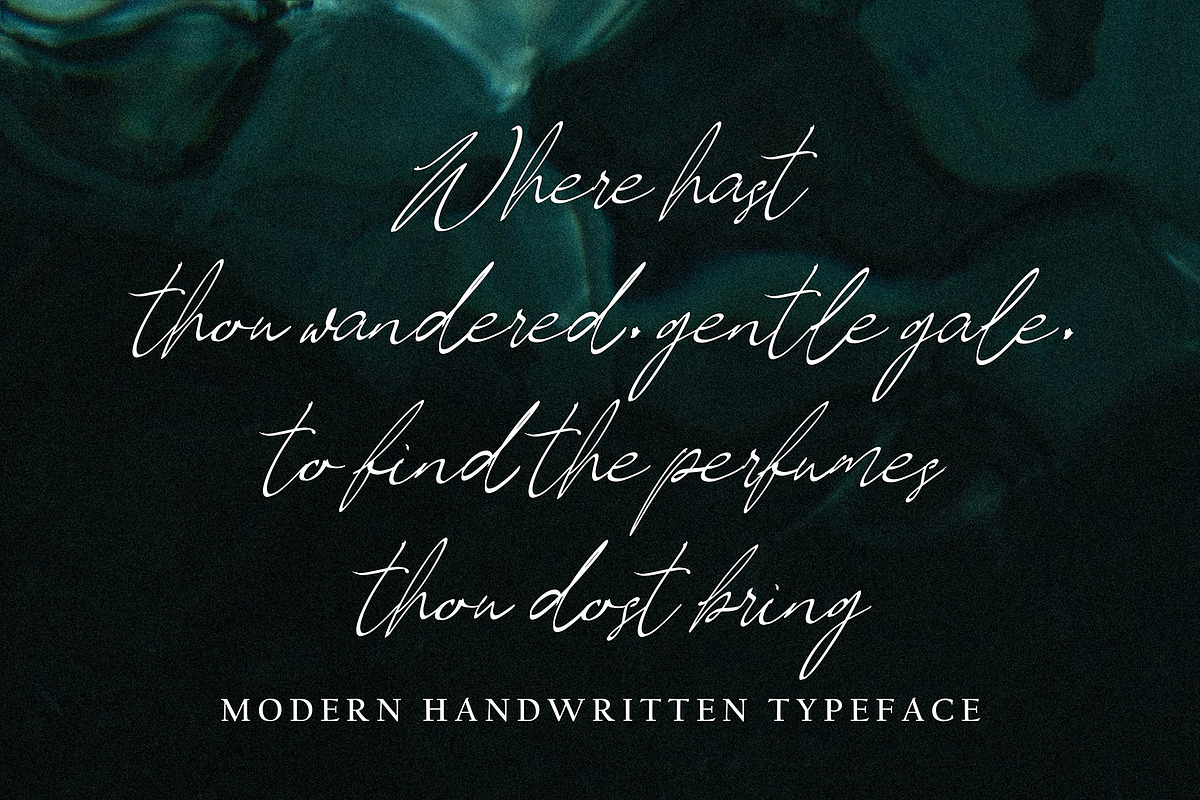 Soliter Poltrek, a Handwritten Font by HaKi Studio (Photo 2 of 5)