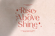 Blushing Rose - Stylish Modern Serif, a Serif Font by Sarid Ezra (Thumbnail 13 of 13)
