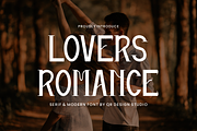 Lovers Romance - Valentine Font, a Serif Font by QR Design Studio (Thumbnail 1 of 8)