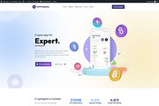 Crypto App Elementor Template Kit, a WordPress Template by Themesmile (Thumbnail 2 of 2)