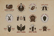 Beer Emblems in Vintage Style Part 1, a Branding & Logo Template by AkimD (Thumbnail 6 of 6)