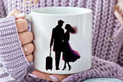 Parisian Just Married Clipart, an Illustration by Pixels.Craft (Thumbnail 4 of 7)