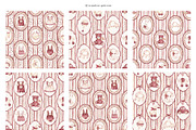Retro Baby Shower Set, an Object Illustration by SirenaArt (Thumbnail 15 of 21)