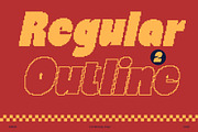 CS Whitney Pixel, a Sans Serif Font by Craft Supply Co. (Thumbnail 4 of 8)