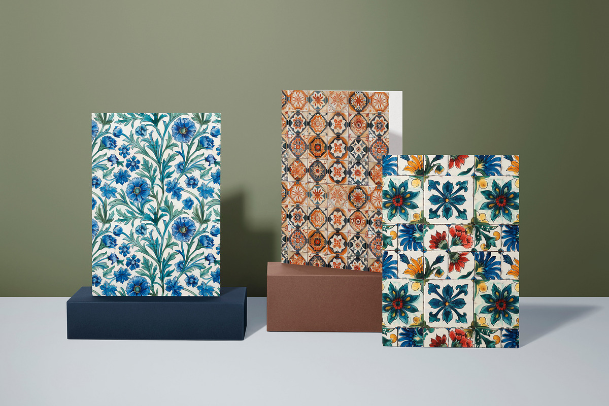 Vintage Tile Osman Patterns, a Pattern Graphic by Ninterints (Photo 14 of 18)