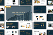 Pitch Deck Google Slide Presentation, a Presentation Template by Siska Arista (Thumbnail 1 of 5)
