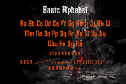 Heavier Crowns - Display Blackletter, a Blackletter Font by Dhabee (Thumbnail 4 of 16)