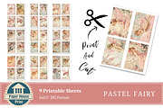 Whimsical Pink Pastel Fairies Papers, an Illustration by NiiiNArt (Thumbnail 7 of 8)