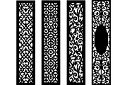 Black Geometric Pattern Panel Set, an Object Graphic by Designer_Momina (Thumbnail 10 of 13)