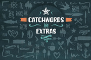Hanscum - Vintage Display Family, a Sans Serif Font by Albatross (Thumbnail 4 of 8)
