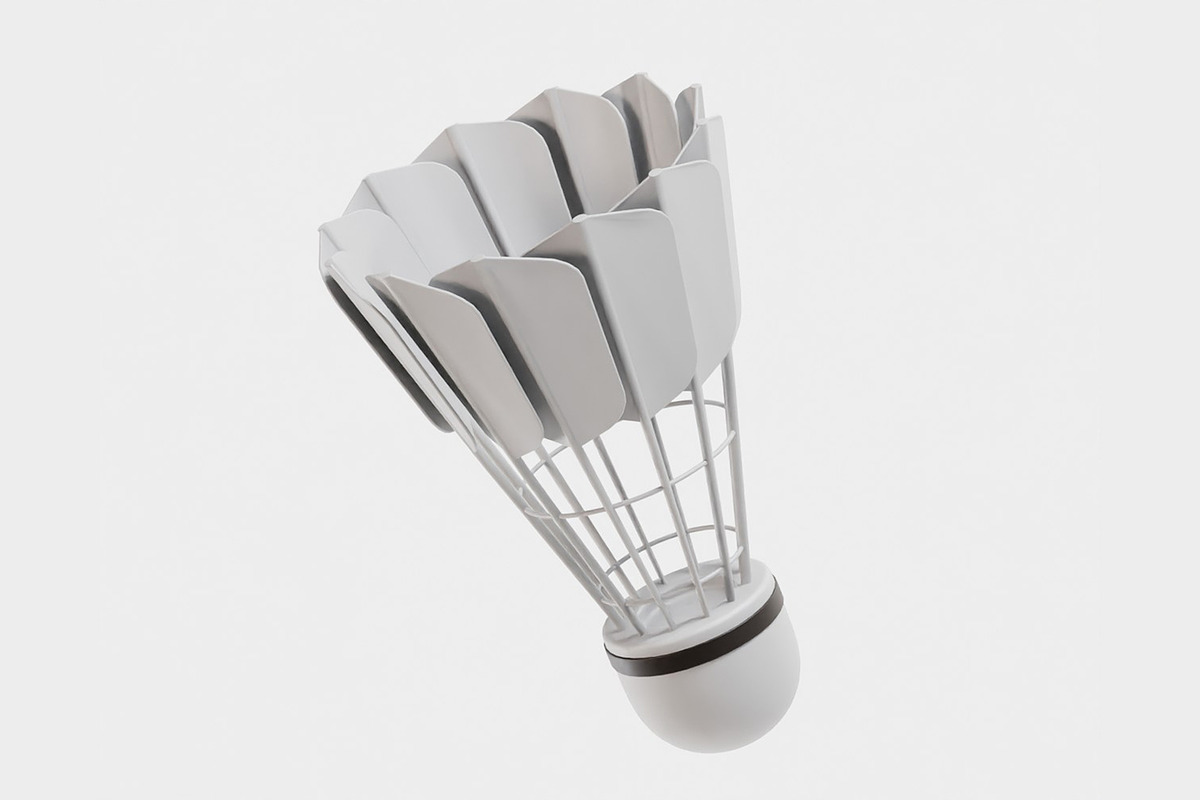 Badminton Shuttlecock, an Object 3D Model by fahad121 (Photo 1 of 7)